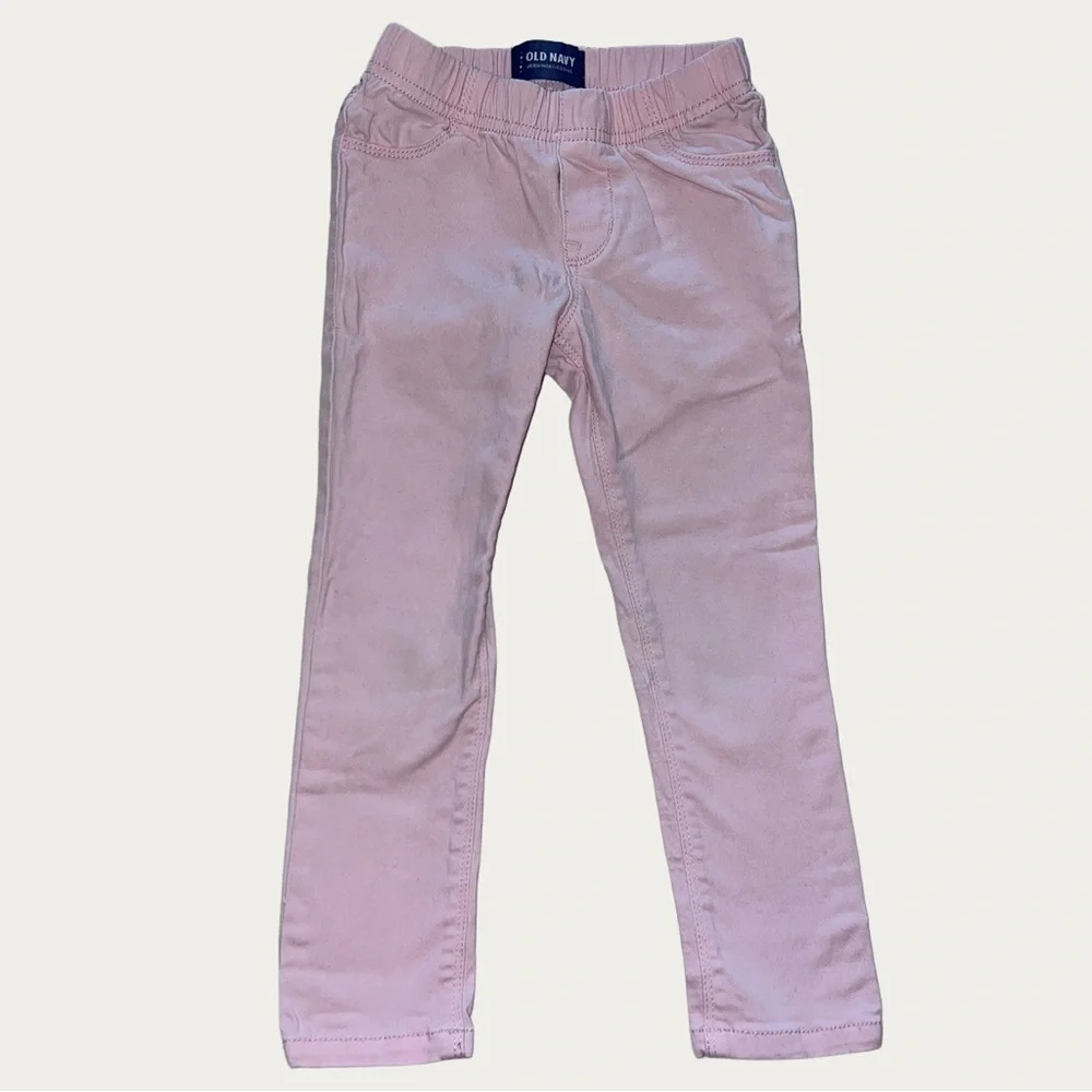 Old Navy Light Pink Kids Jeggings 4T‎